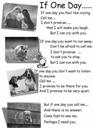 ... don't promise that i will make you laugh. but i can cry with you