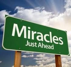 Miracles just ahead sign quote via Miracle on Kentucky Avenue at www ...
