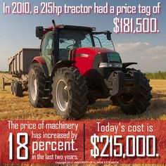 Tractors Cost, Agriculture Infographic, Agriculture Education, Farms ...