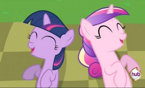 Filly-Twilight-and-Cadance-Laughing-twilight-sparkle-and-princess ...