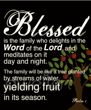 quotes scriptures canvas blessed families blessed scriptures quotes ...