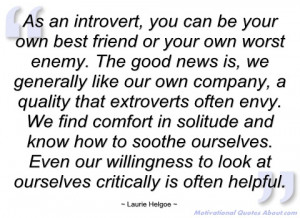 as an introvert laurie helgoe