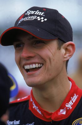 Apr 2000: A close up of Adam Petty who drives for Team Sprint ...