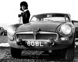 ... DBL , crewed by Christabel Carlisle (pictured) and Denise McCluggage