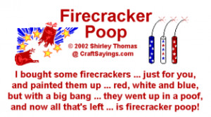 This Firecracker Poop will make a big bang at your party when given ...