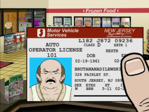 Carl's Drivers License
