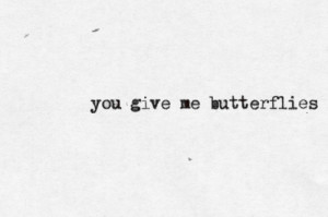 ray #butterflies #you give me butterflies