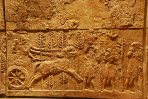 Relief Showing The Assyrian...