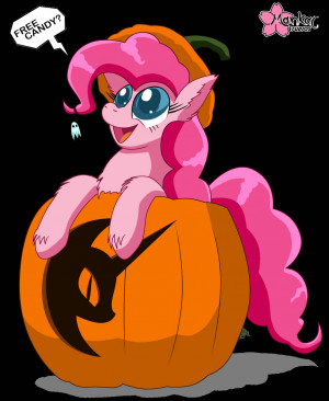 Pinkie Pie Halloween fanart - My Little Pony: Friendship is...