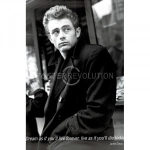 James Dean Movie (Dream Quote, Huge) Poster