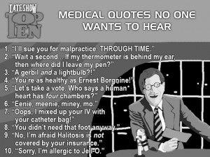 Funny Medical Quotes