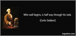 More Carlo Goldoni Quotes