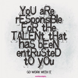 Talent quote