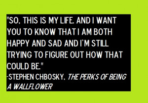 Stephen Chbosky Quotes