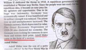 Conning with Nazi Textbooks