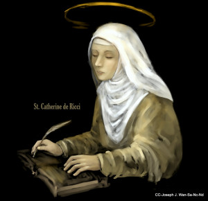 Saint Catherine de Ricci (1522 - 1589)