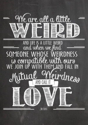 Dr Seuss Quote Wedding Gift - Instant Print