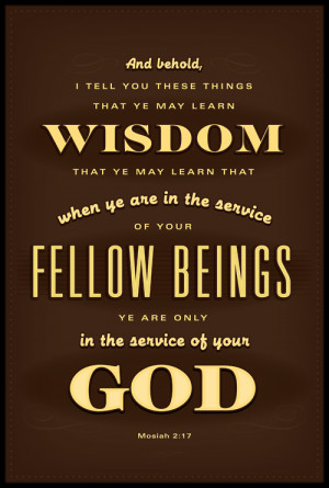 Lds Quotes On Service
