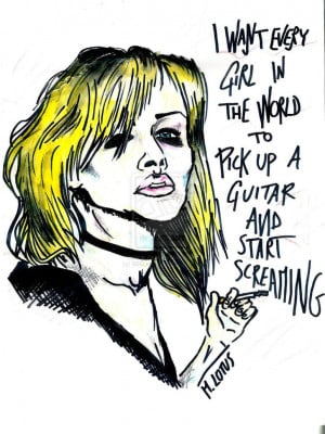 Courtney Love [quotes/ quick artworks] by 666Lotus