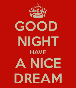 Have Sweat Dream Good Night