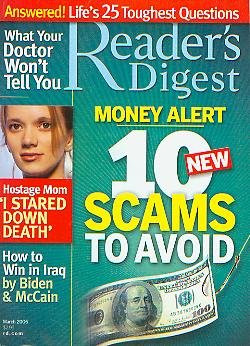 Reader’s Digest only $.35 an issue