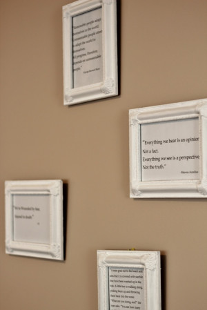 DIY: Frame Quote Project