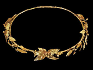 archaicwonder:Hellenistic gold olive wreath diadem Circa 3rd Century ...