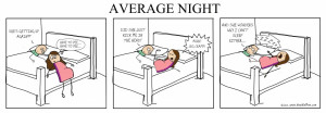Average Night being pregnant…third trimester