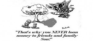 ... money was more important than your friendship. You lost the friend and