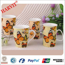 Food And Beverage Service Equipment Porcelain New Bone China Butterfly ...