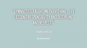 Quotes About Gymnastics Shawn Johnson
