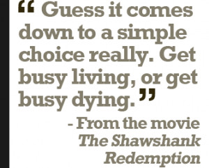 inspiring quotes from movies theshawshank redemption Magic Monday ...
