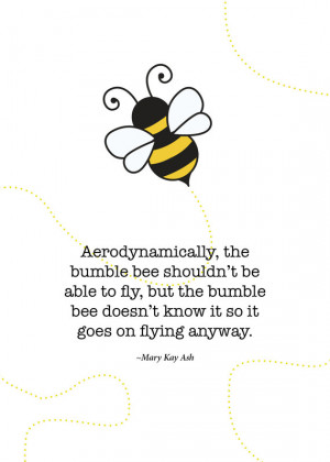 Print of quote by Mary Kay Ash 