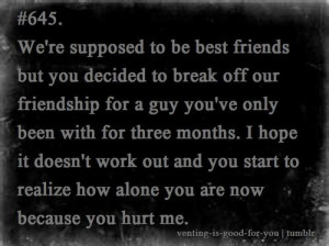 Ex Best Friend Quotes For Girls Tumblr