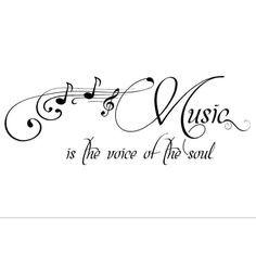 ... quotes tattoos music quote tattoos music rooms music is the voice soul