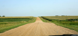 iowa long dirt road