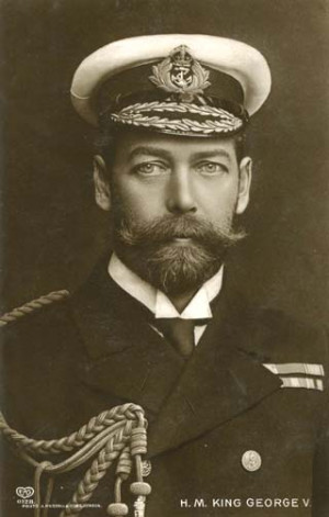King George V (1865-1936) - father of King George VI (1895-1952). One ...