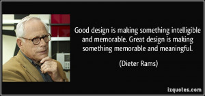 Good design is making something intelligible and memorable. Great ...