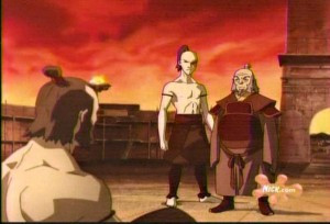 After Prince Zuko defeats Commander Zhao and Uncle Iroh stops Zhoa ...