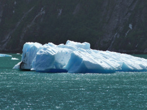 Iceberg in Tracy Arm - Image: © Bill Fairchild