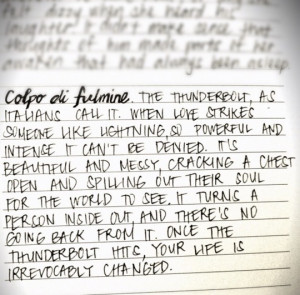 But you didn’t let her down, Carmine. You did what she needed you ...