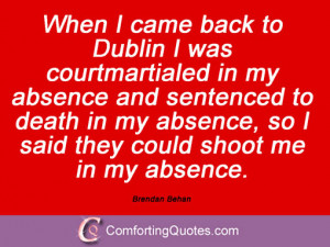 Brendan Behan Sayings