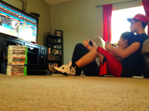 cute couples tumblr with swag playing video games