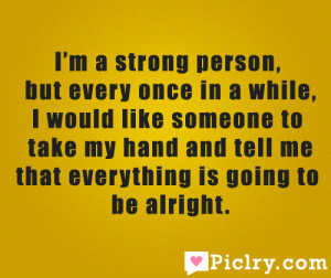Im A Stronger Person Quotes. QuotesGram