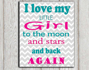 Love My Baby Girl Quotes Gift i love my little girl