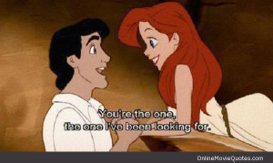 Disney Movie Love Quotes Little mermaid movie