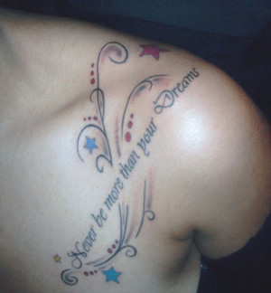 Charming Shoulder Tattoo