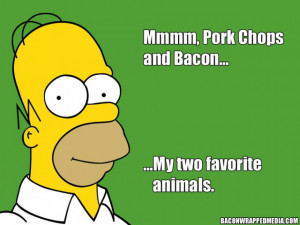 Bacon Quotes from Homer Simpson
