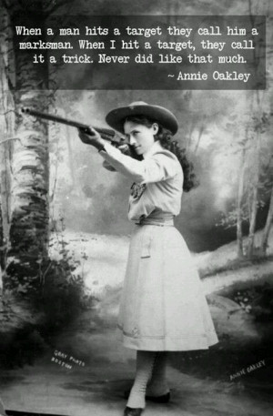Annie, get your gun my fave!