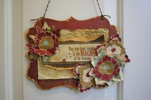 Paper Craft Wall Hanging